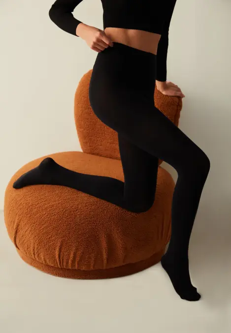 Penti Dres Engros Micro 200 DEN –Mat, Opac, Negru